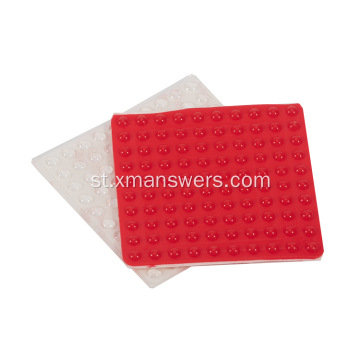 AntiSelf Adhesive Rubber Mat Feet Pad bakeng sa Electronic